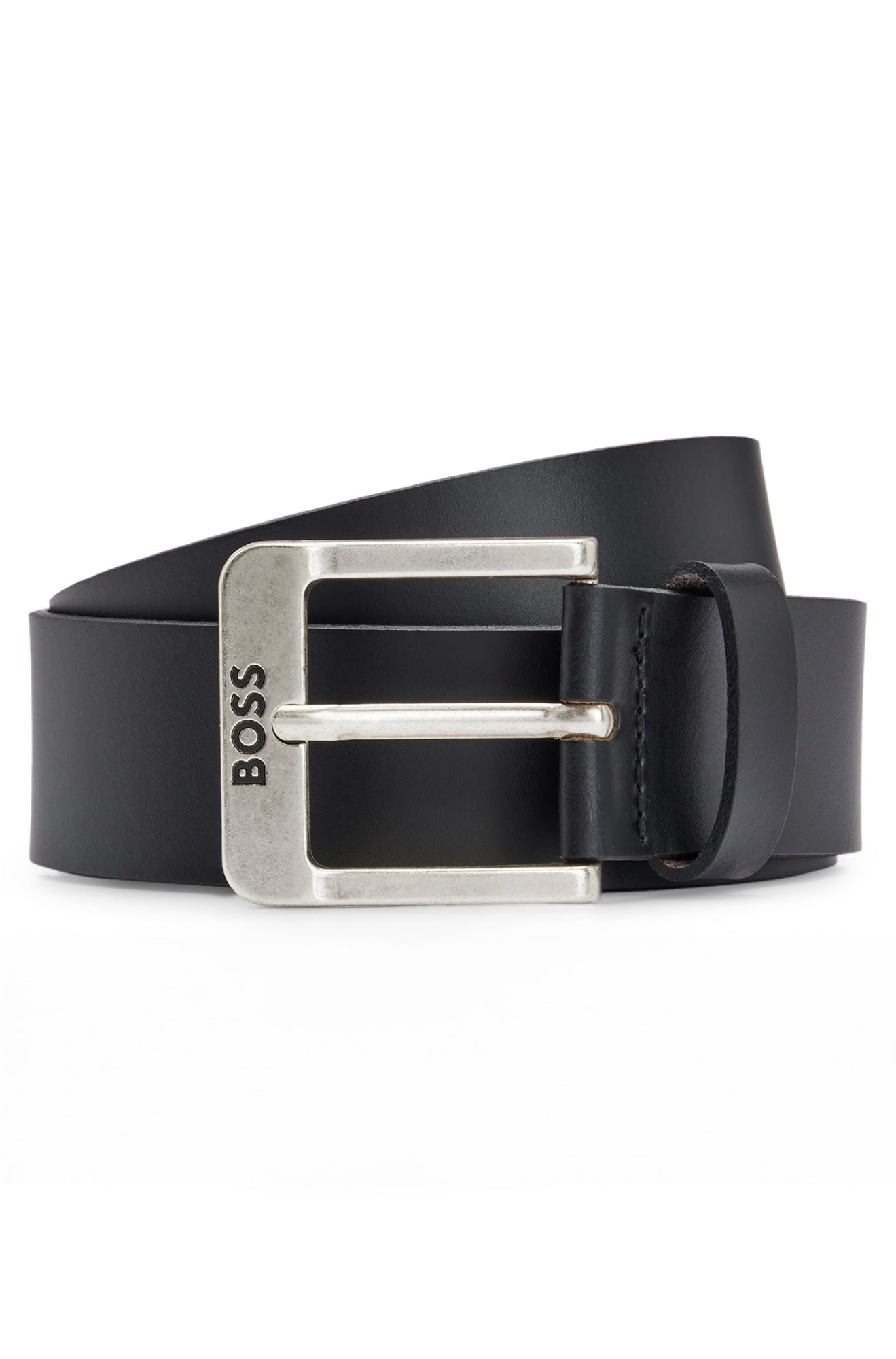 Ceinture pour homme par HUGO BOSS | 50512795 Noir | Boutique Vvög, vêtements mode pour homme et femme