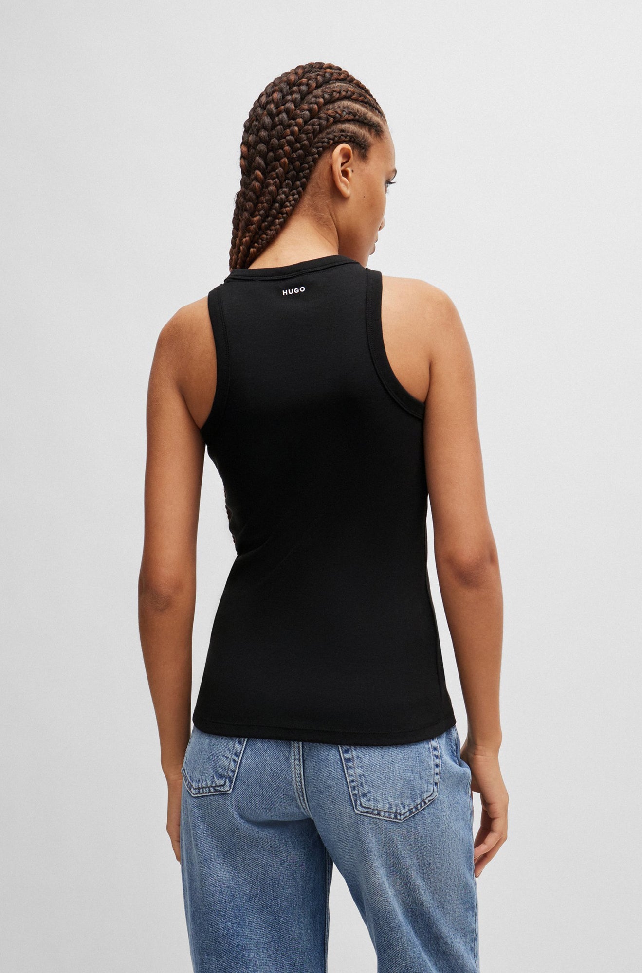 Camisole pour femme par HUGO BOSS | 50515651 Noir | Boutique Vvög, vêtements mode pour homme et femme