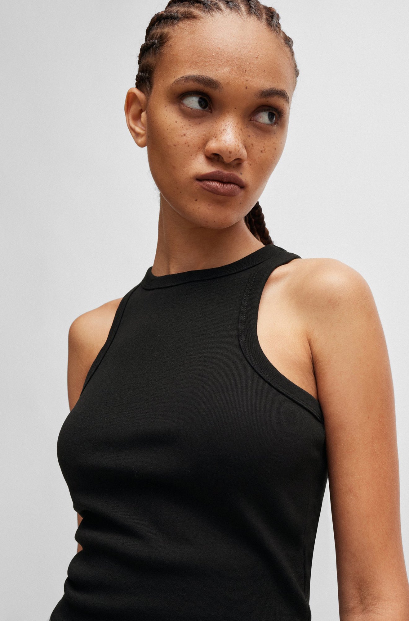 Camisole pour femme par HUGO BOSS | 50515651 Noir | Boutique Vvög, vêtements mode pour homme et femme