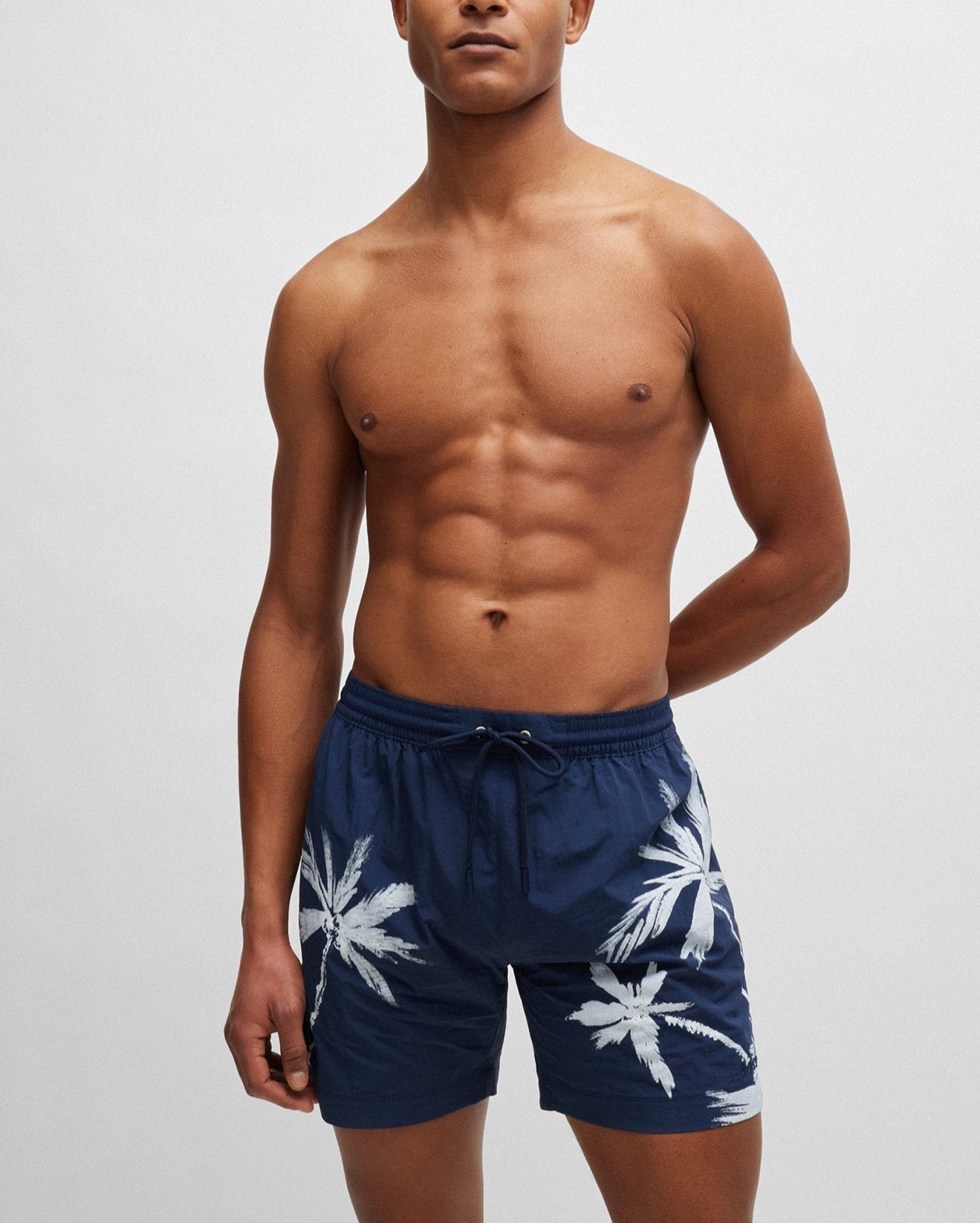 Maillot de bain short pour homme par HUGO BOSS collection Détente | 50515706 414/414 | Boutique Vvög, vêtements mode pour homme et femme