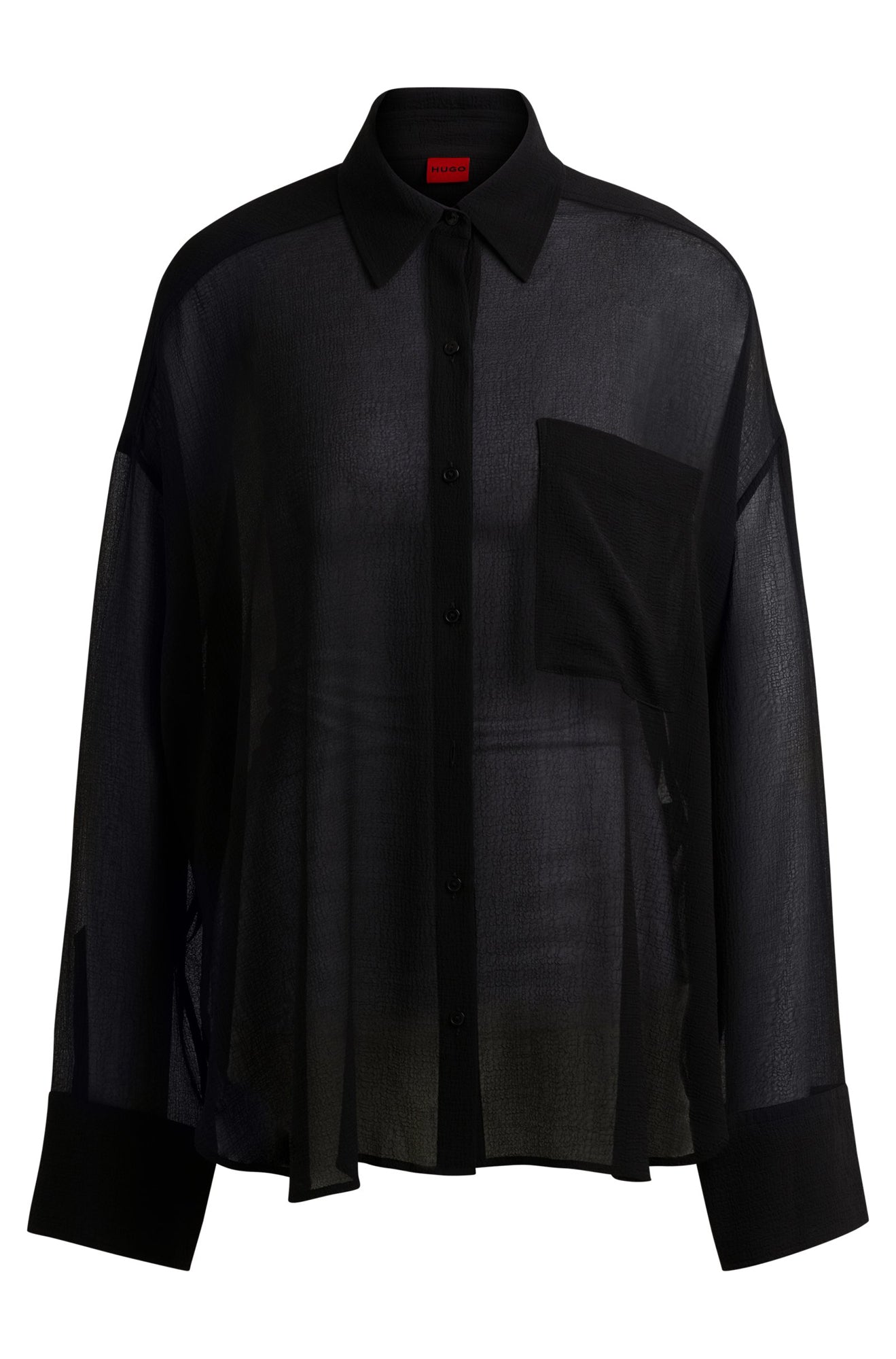Blouse pour femme par HUGO BOSS | 50518045 Noir | Boutique Vvög, vêtements mode pour homme et femme