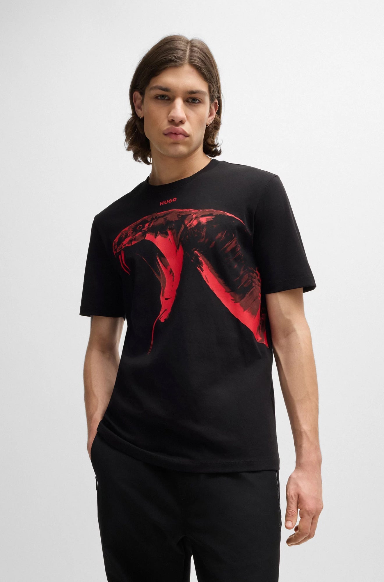 HUGO T Shirt 50519013 Black