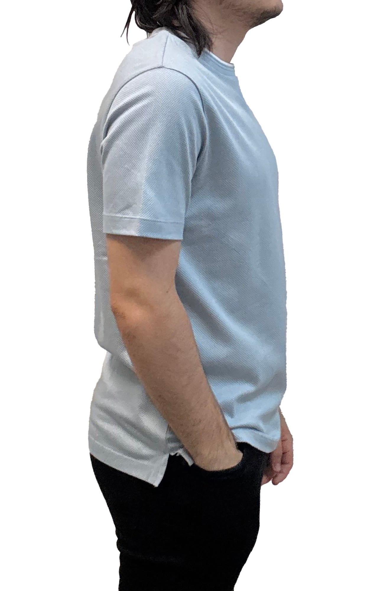 T-Shirt sport pour homme par HUGO BOSS | 50524998 Bleu Pastel | Boutique Vvög, vêtements mode pour homme et femme