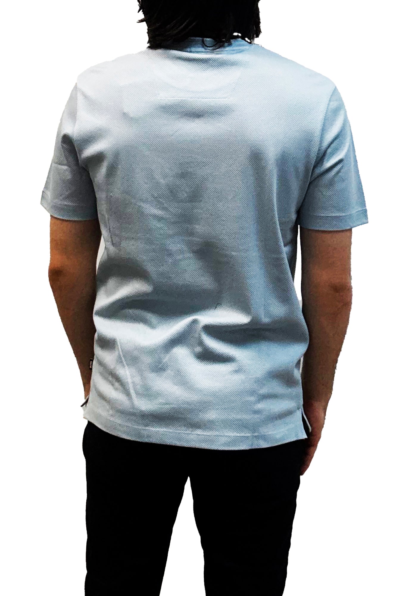 T-Shirt sport pour homme par HUGO BOSS | 50524998 Bleu Pastel | Boutique Vvög, vêtements mode pour homme et femme