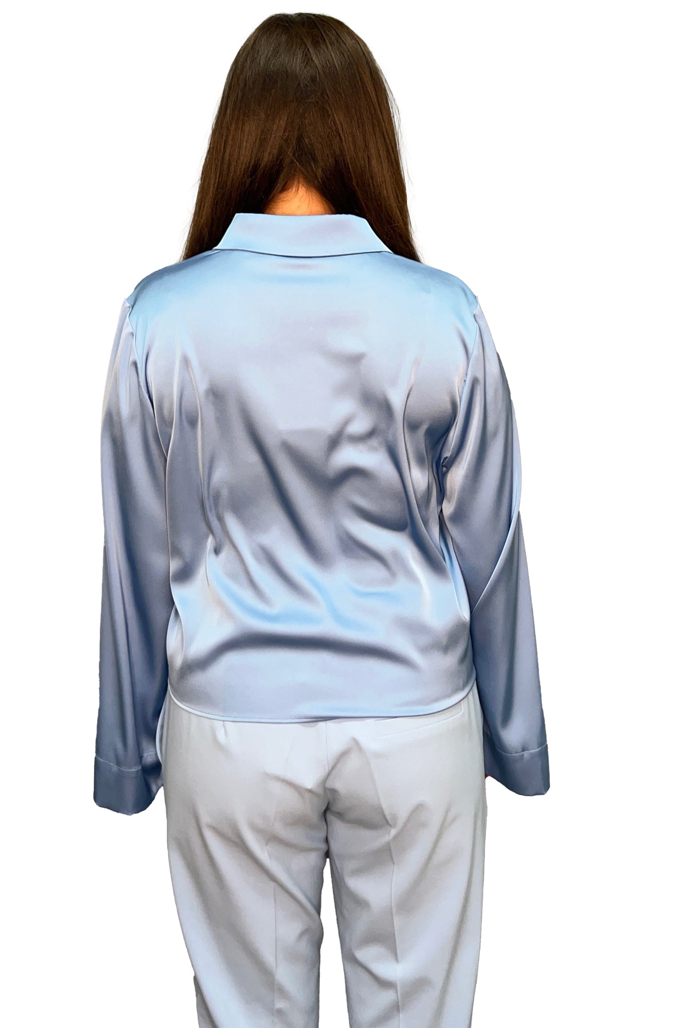 Blouse pour femme par HUGO BOSS | 50531538 Bleu Pastel | Boutique Vvög, vêtements mode pour homme et femme