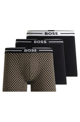 Paquet de 3 boxers pour homme par HUGO BOSS | 50531708 Ouvrir Divers | Boutique Vvög, vêtements mode pour homme et femme