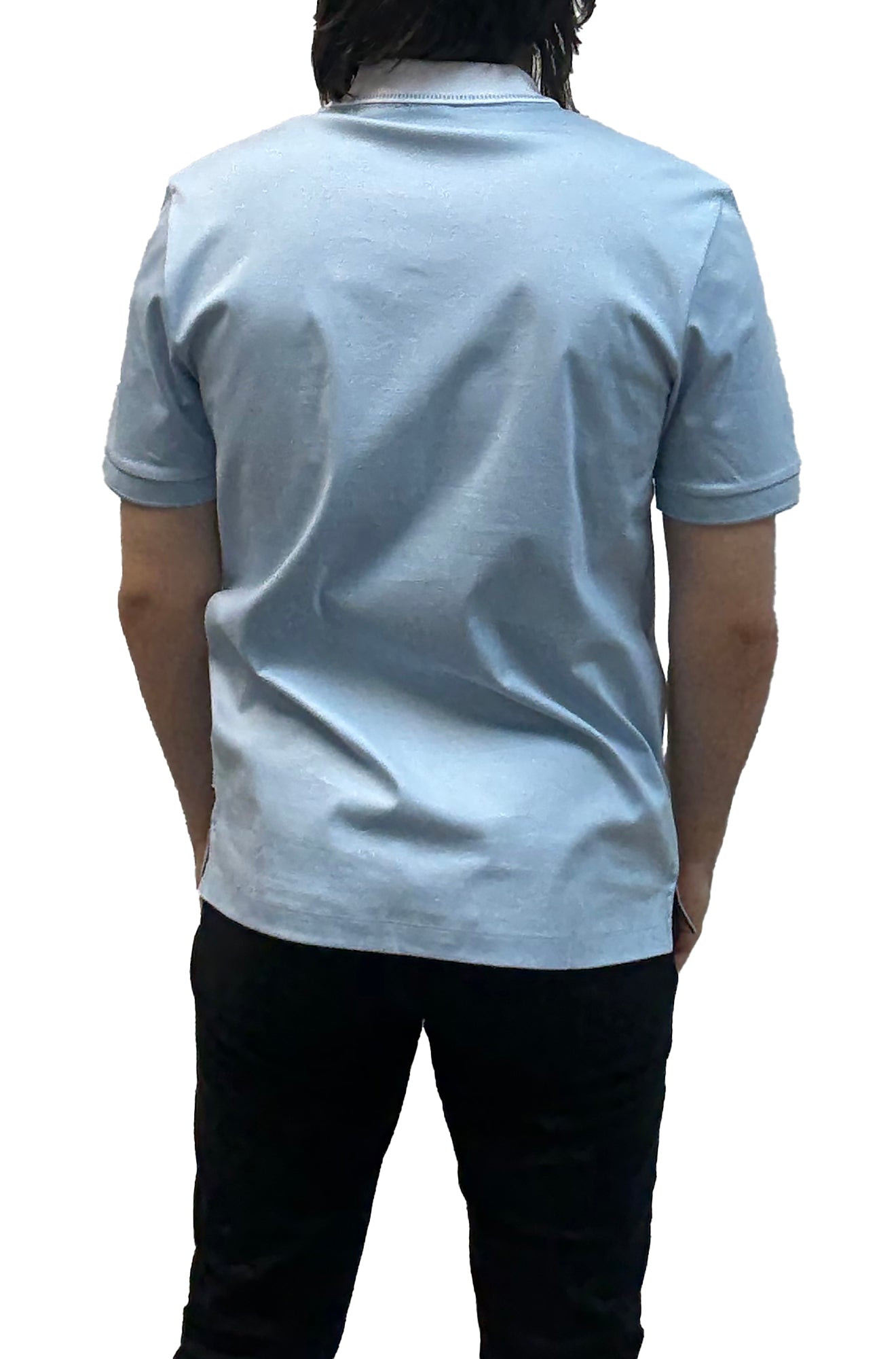 Polo manches courtes sport pour homme par HUGO BOSS | 50531791 Bleu Pastel | Boutique Vvög, vêtements mode pour homme et femme