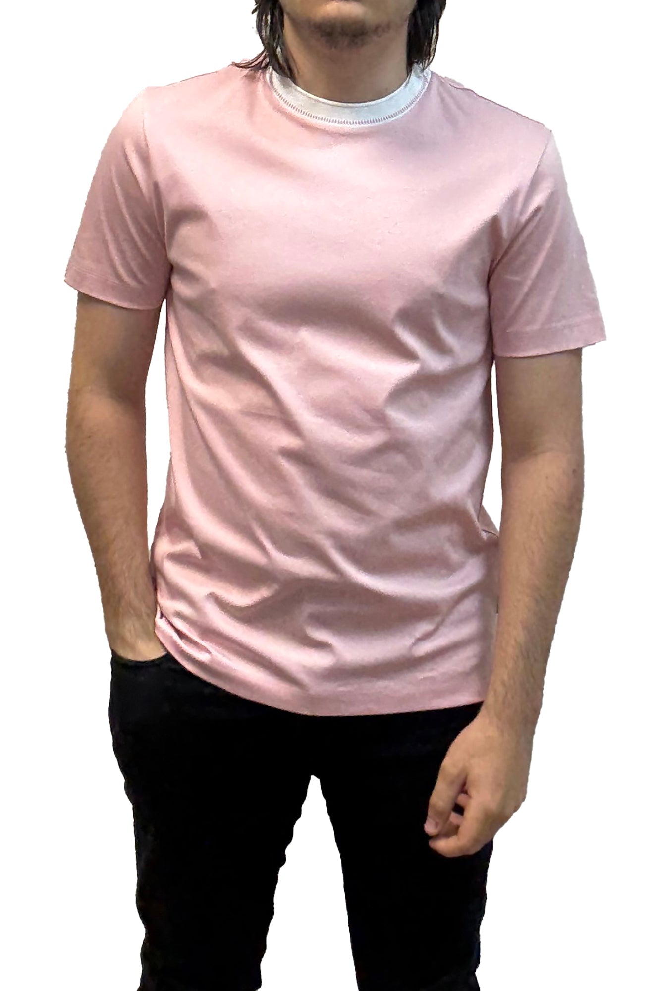T-Shirt pour homme par HUGO BOSS | 50531793 Rose Pastel | Boutique Vvög, vêtements mode pour homme et femme