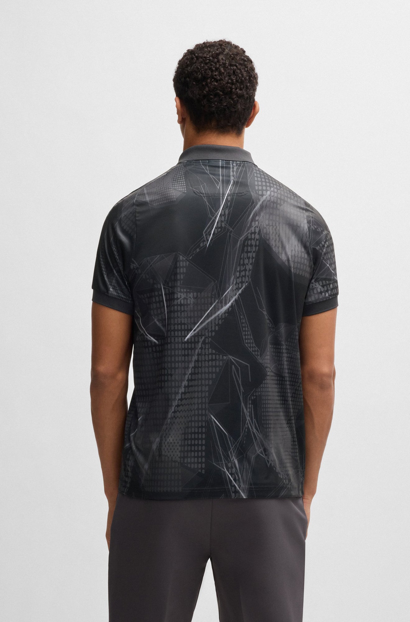 Polo sport pour homme par HUGO BOSS | 50537757 Noir | Boutique Vvög, vêtements mode pour homme et femme