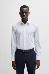 Chemise manches longues habillée pour homme par HUGO BOSS | 50539392 Pastel Clair | Boutique Vvög, vêtements mode pour homme et femme