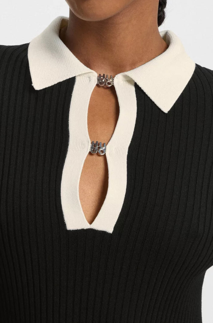 Robe pour femme par HUGO BOSS | 50542620 Noir | Boutique Vvög, vêtements mode pour homme et femme