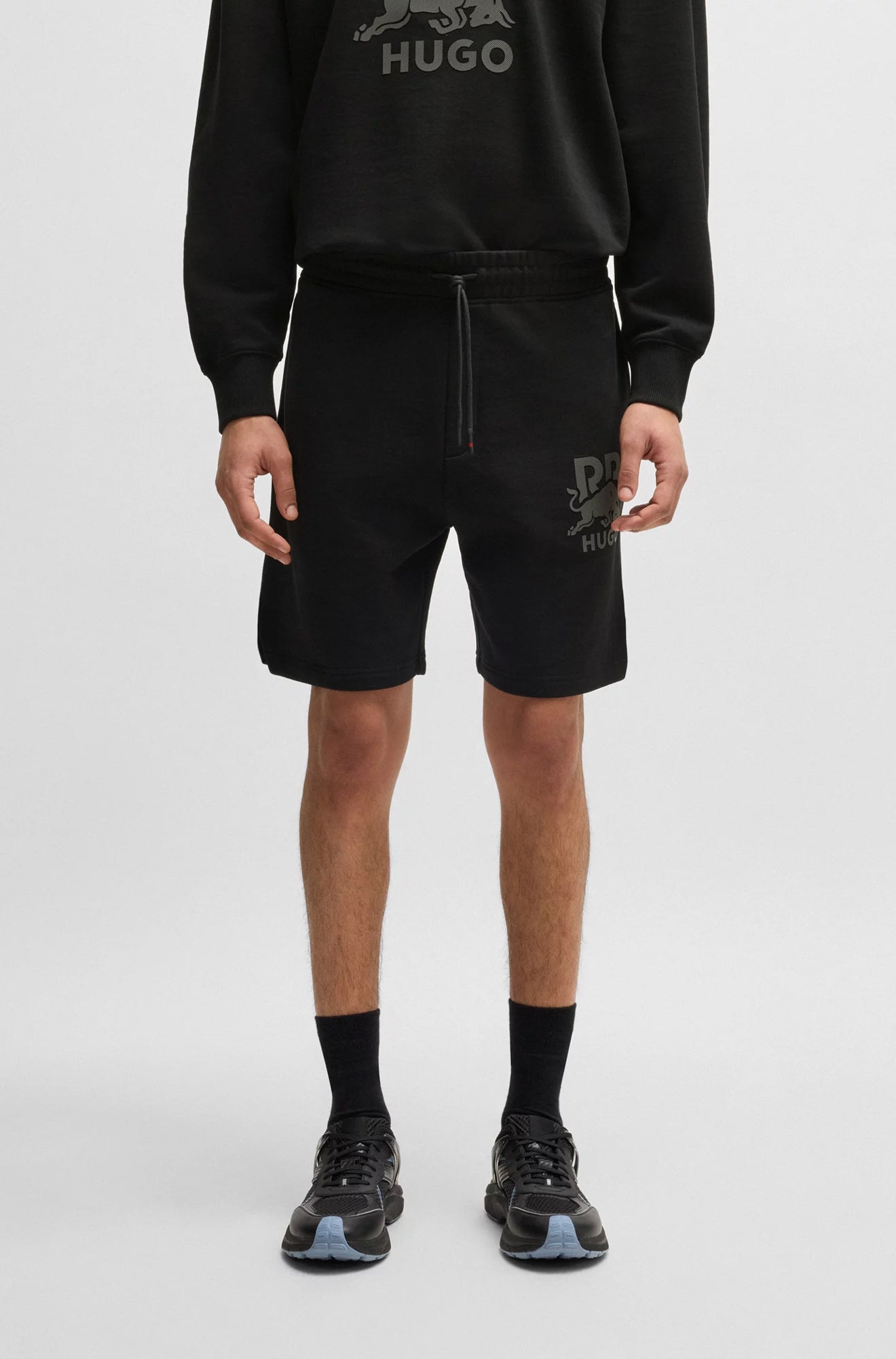 Bermuda jogging pour homme par HUGO BOSS | 50542809 Noir | Boutique Vvög