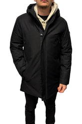 Coupe-vent mi-saison pour homme par HUGO BOSS | 50544563 Noir | Boutique Vvög, vêtements mode pour homme et femme