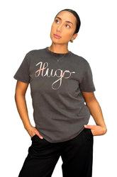 T-Shirt pour femme par HUGO BOSS | 50544868 Noir | Boutique Vvög, vêtements mode pour homme et femme