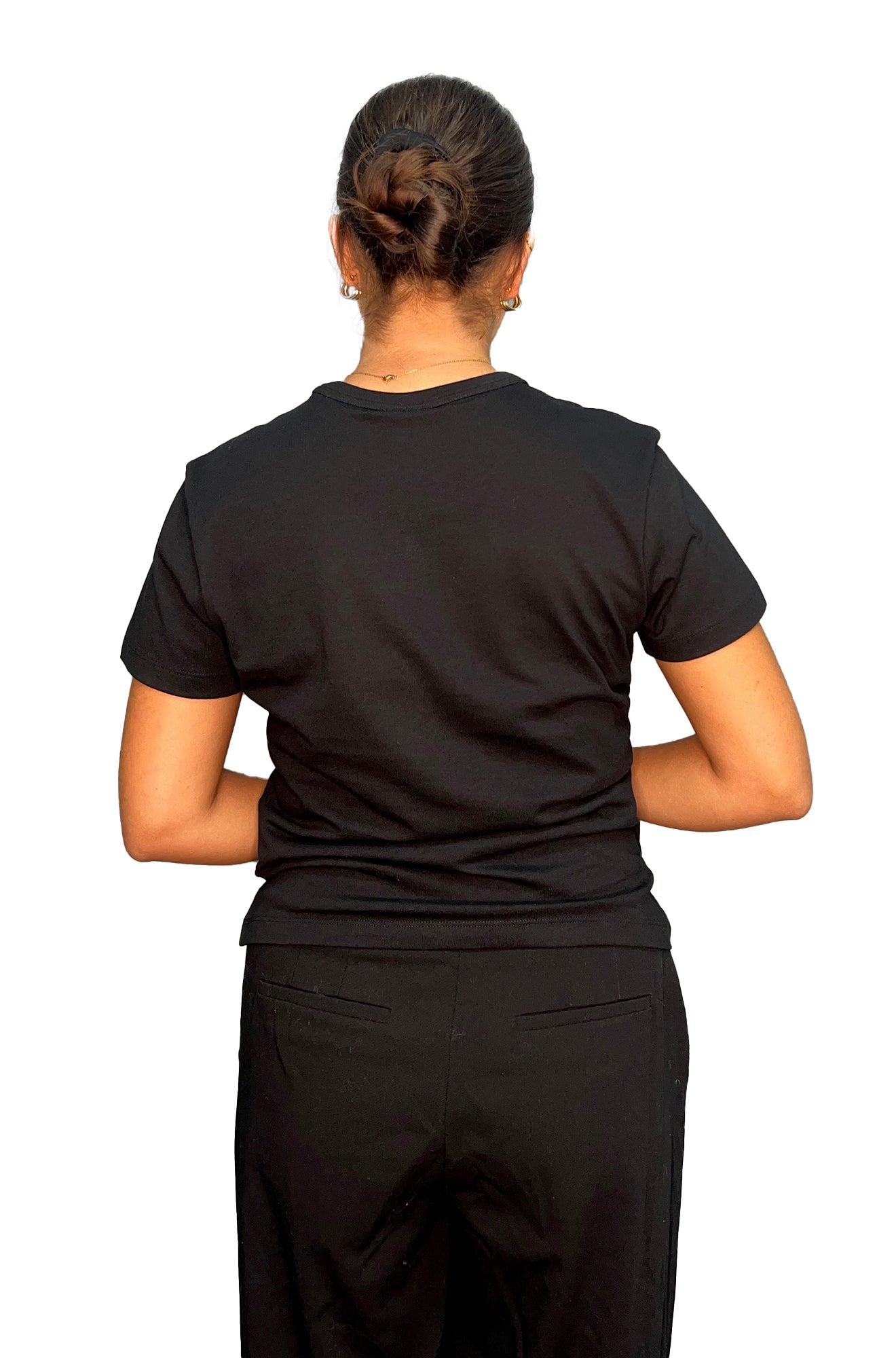 T-Shirt pour femme par HUGO BOSS | 50544897 Noir | Boutique Vvög, vêtements mode pour homme et femme