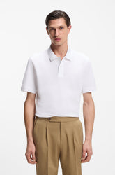 Polo pour homme par HUGO BOSS | 50553564 Blanc | Boutique Vvög, vêtements mode pour homme et femme
