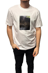 T-Shirt pour homme par HUGO BOSS | 50554319 Blanc | Boutique Vvög, vêtements mode pour homme et femme