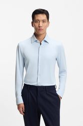 Chemise habillée pour homme par HUGO BOSS | 50555767 Bleu Pastel Clair | Boutique Vvög, vêtements mode pour homme et homme