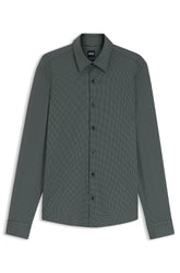 Chemise habillée pour homme par HUGO BOSS | 50556786 Noir | Boutique Vvög, vêtements mode pour homme et femme