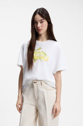 T-Shirt pour femme par HUGO BOSS | 50561264 Blanc | Boutique Vvög, vêtements mode pour homme et femme