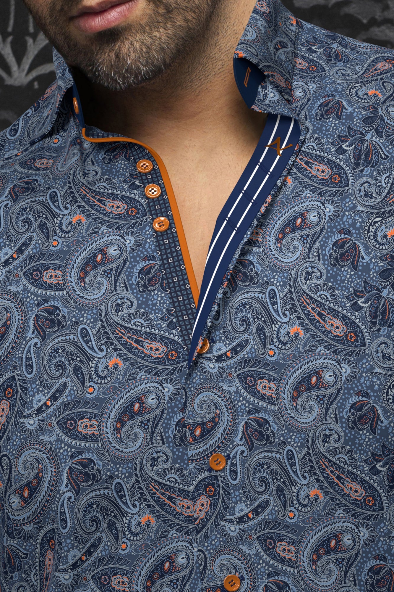 Chemise manches longues pour homme par Au Noir | ALTO Marine | Boutique Vvög, inventaire complet de la marque Au Noir