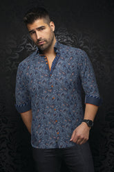 Chemise manches longues pour homme par Au Noir | ALTO Marine | Boutique Vvög, inventaire complet de la marque Au Noir