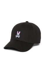 Casquette pour homme par Psycho Bunny | Core B6A816A1HT Noir | Boutique Vvög, vêtements mode pour homme et femme