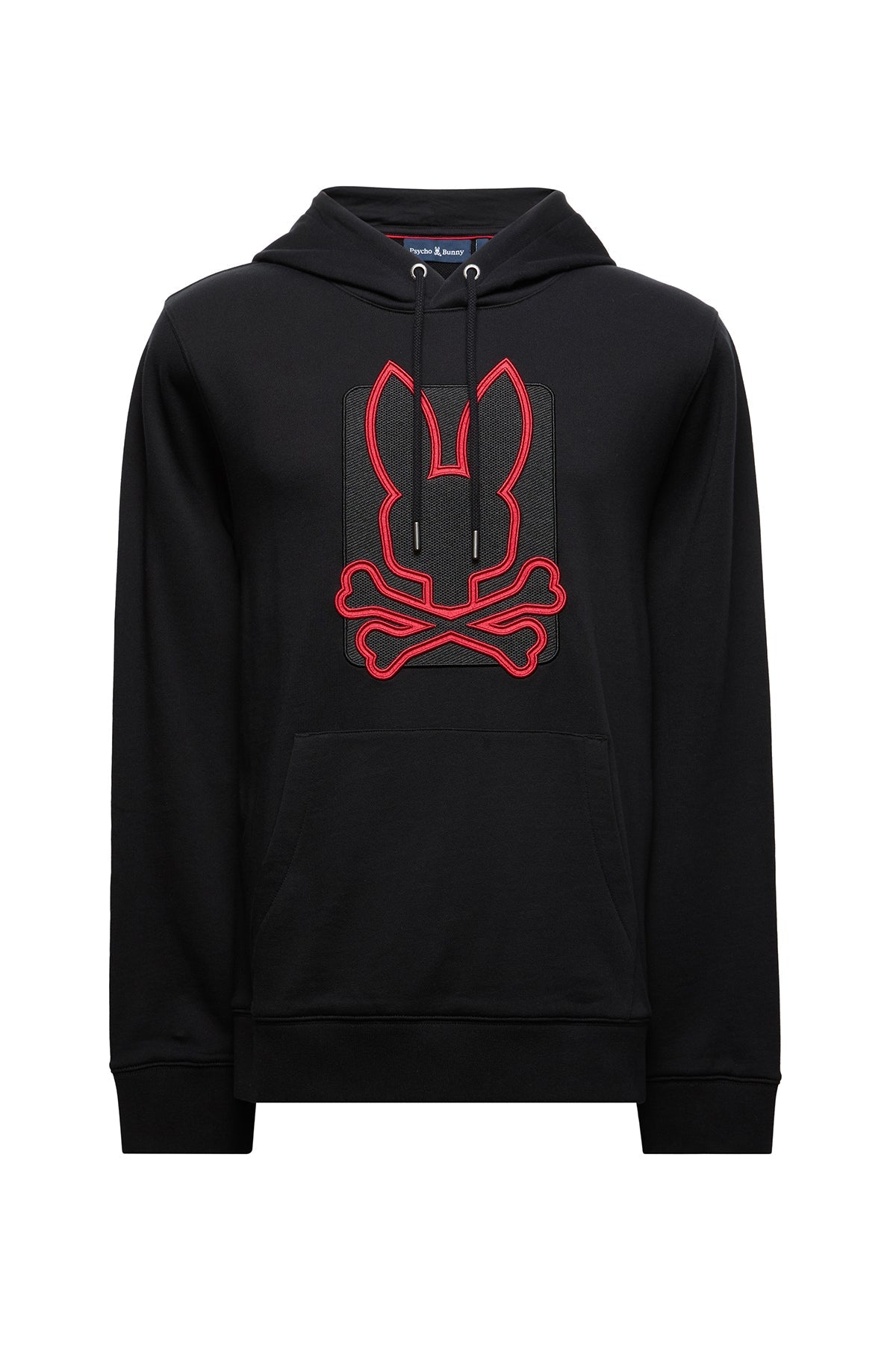 Men s hoodie by Psycho Bunny Pierce B6H135E200 Black Boutique Vvog fashion clothing for men and women