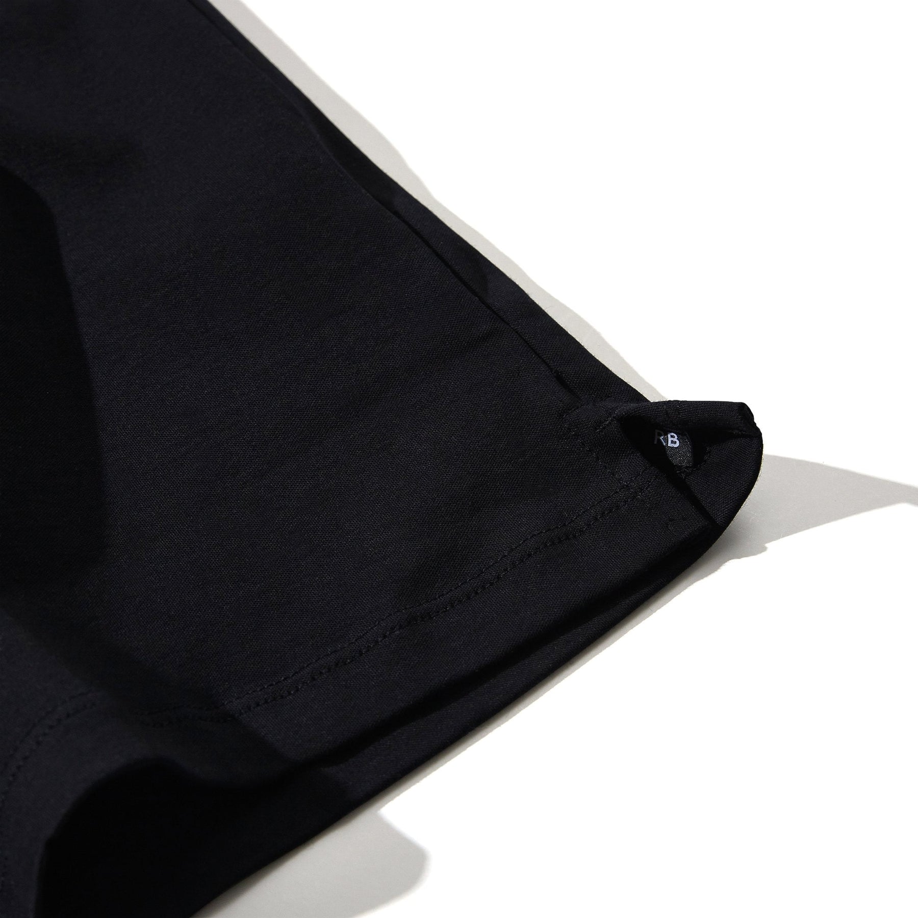 Chandail manches courtes henley pour homme par Robert Barakett | Georgia RB01173 Noir | Boutique Vvög, vêtements mode pour homme & femmes