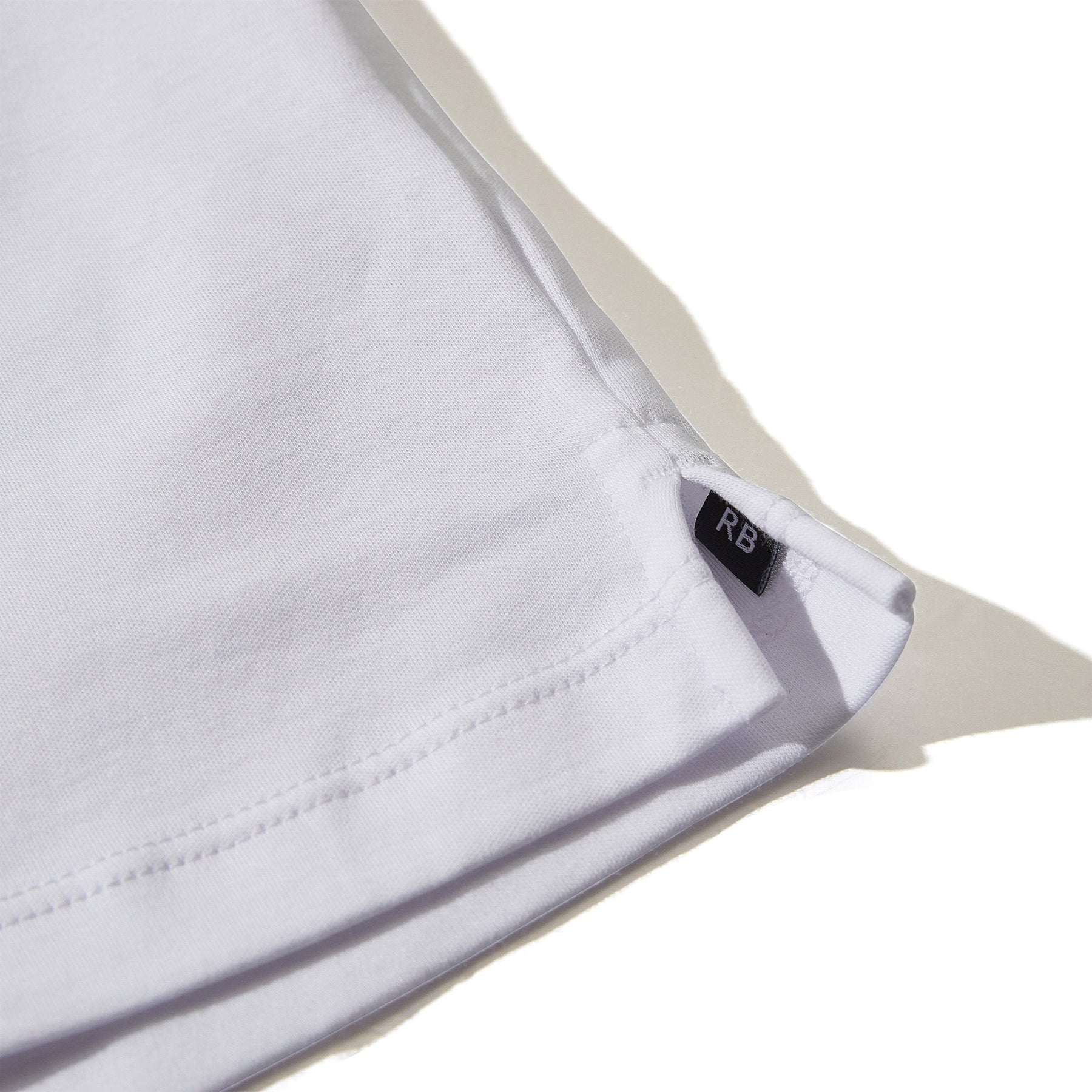 Chandail manches courtes henley pour homme par Robert Barakett | Georgia RB01173 Blanc | Boutique Vvög, vêtements mode pour homme & femmes