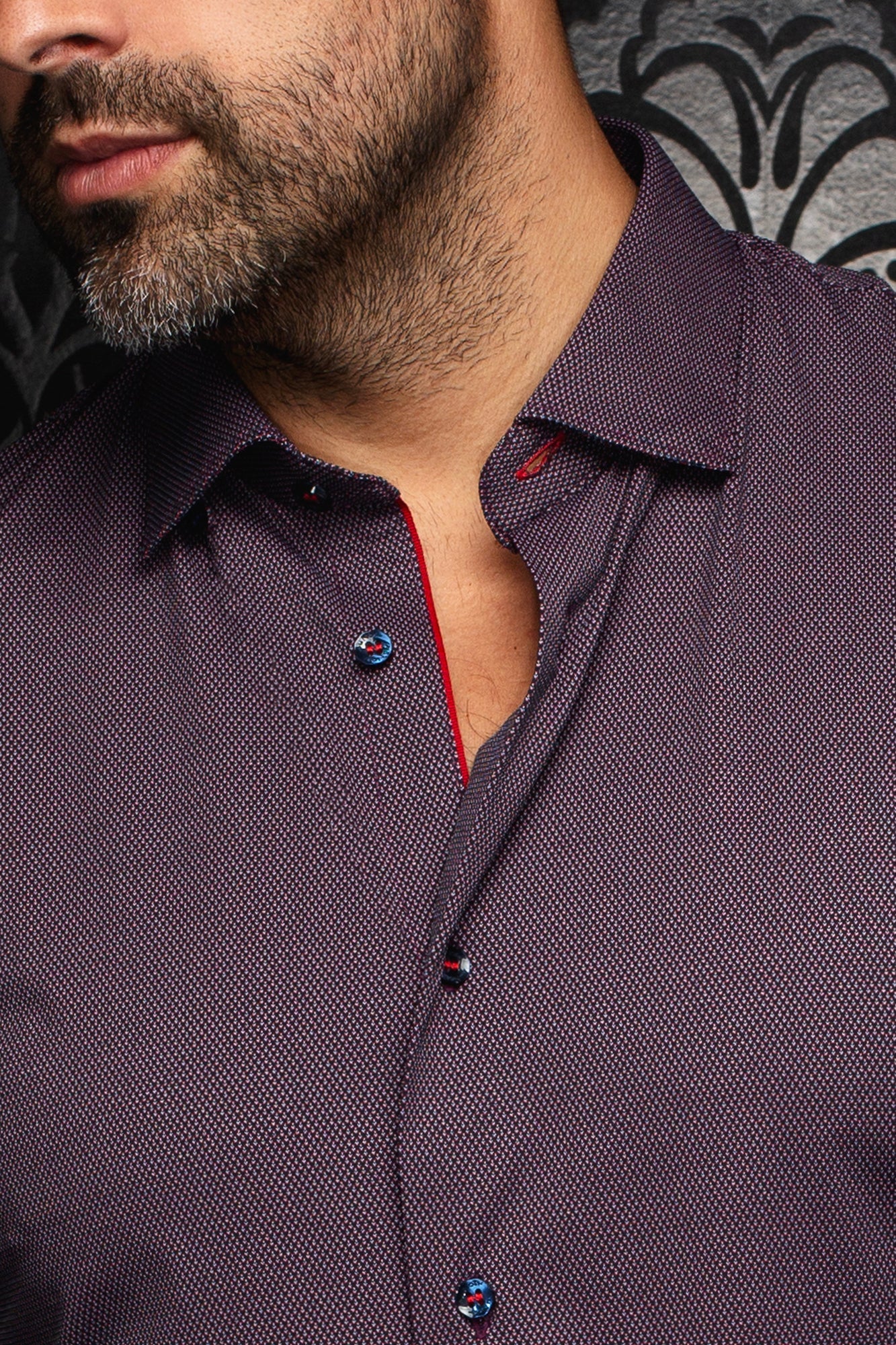 Chemise en nylon pour homme par Au Noir | BORGIA Bordeaux | Boutique Vvög, vêtements mode pour homme et femme