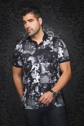 Polo pour homme par Au Noir | BRANDT Noir | Boutique Vvög, inventaire complet de la marque Au Noir