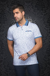 Polo pour homme par Au Noir | BRYLEE Bleu Clair | Boutique Vvög, inventaire complet de la marque Au Noir