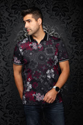 Polo pour homme par Au Noir | CASABLANCA Noir | Boutique Vvög, inventaire complet de la marque Au Noir