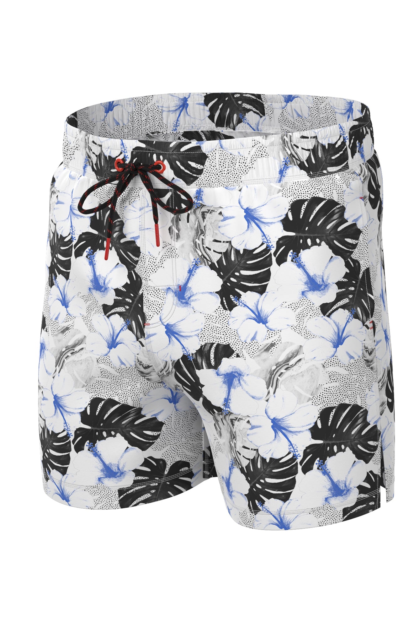Maillot de bain pour homme par Au Noir | DEPATIE Blanc Bleu | Boutique Vvög, inventaire complet de la marque Au Noir