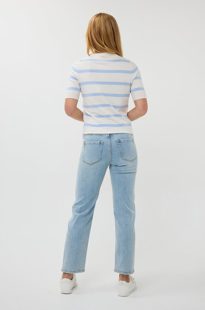 Jeans pour femme par Esqualo | SP2512009 Bleu | Boutique Vvög, vêtements mode pour homme et femme