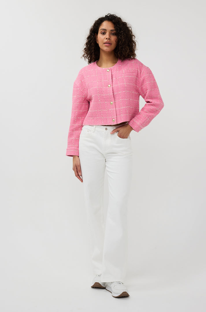 Veste pour femme par Esqualo | SP2519010 Rose | Boutique Vvög, vêtements mode pour homme et femme