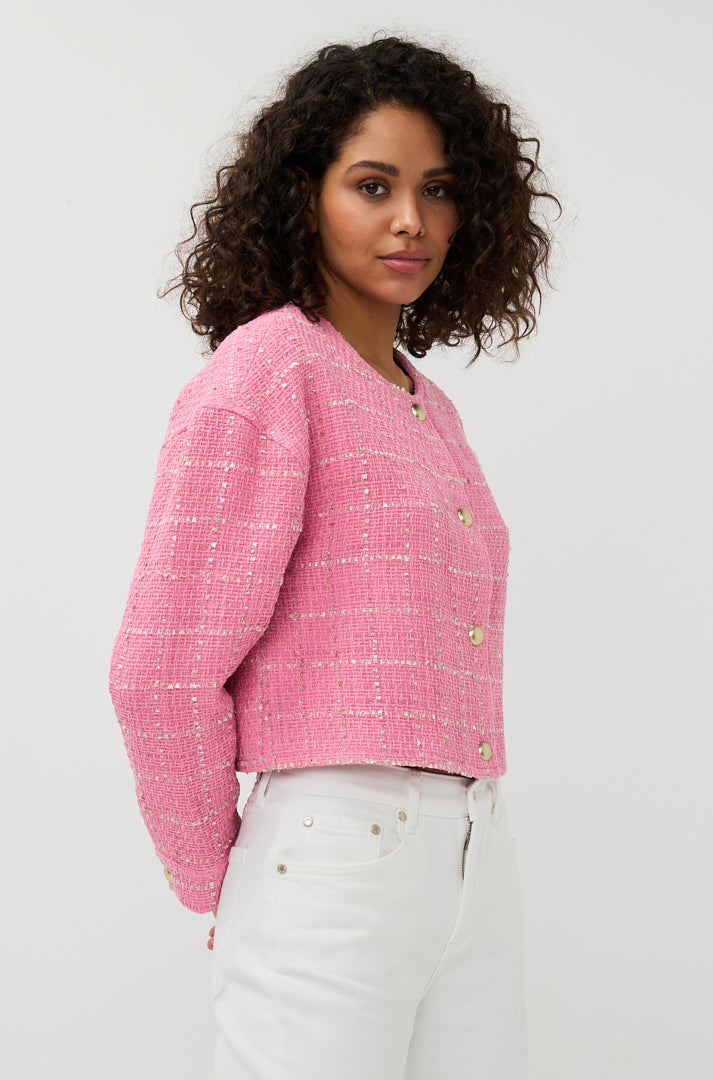 Veste pour femme par Esqualo | SP2519010 Rose | Boutique Vvög, vêtements mode pour homme et femme