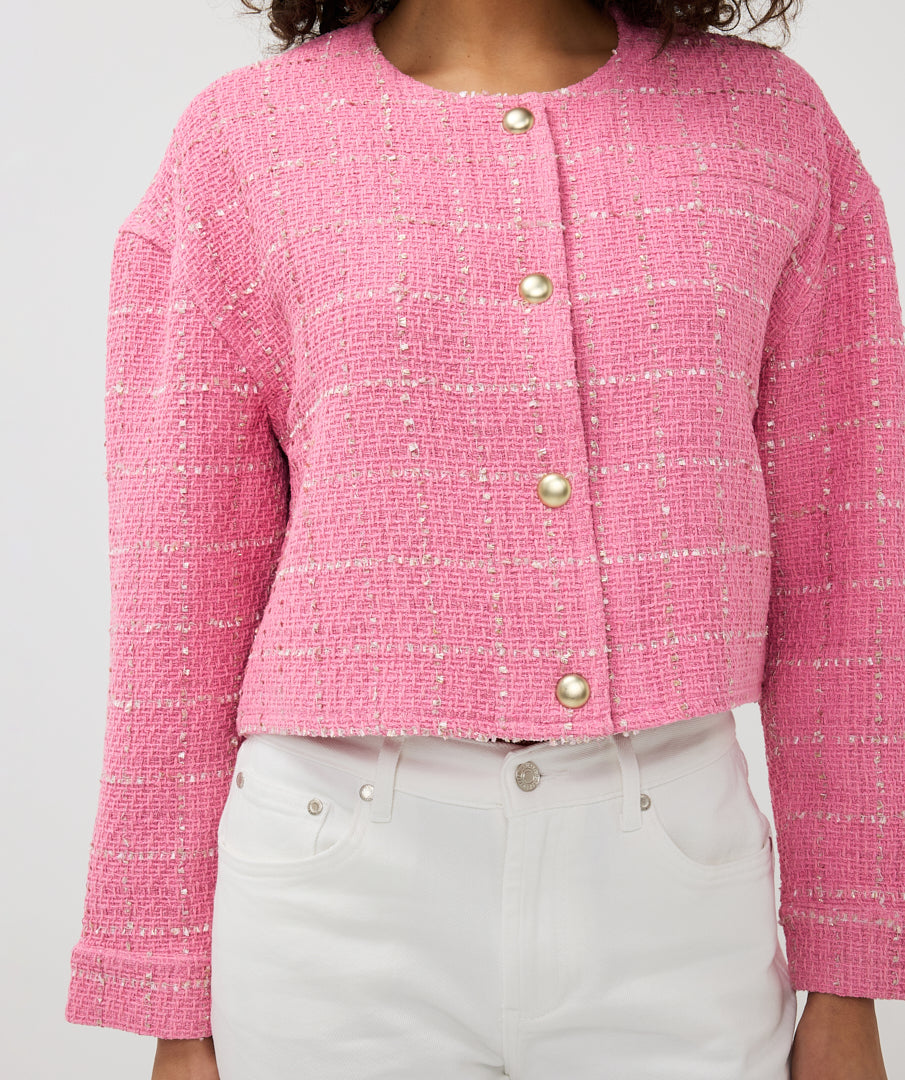 Veste pour femme par Esqualo | SP2519010 Rose | Boutique Vvög, vêtements mode pour homme et femme