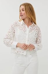 Blouse pour femme par Esqualo | SP2528000 Blanc Cassé | Boutique Vvög, vêtements mode pour homme et femme