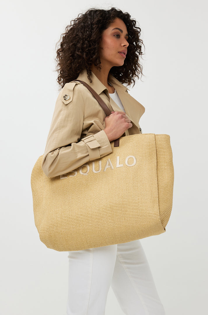 Sac à main pour femme par Esqualo | SP2538002 Sable | Boutique Vvög, vêtements mode pour homme et femme