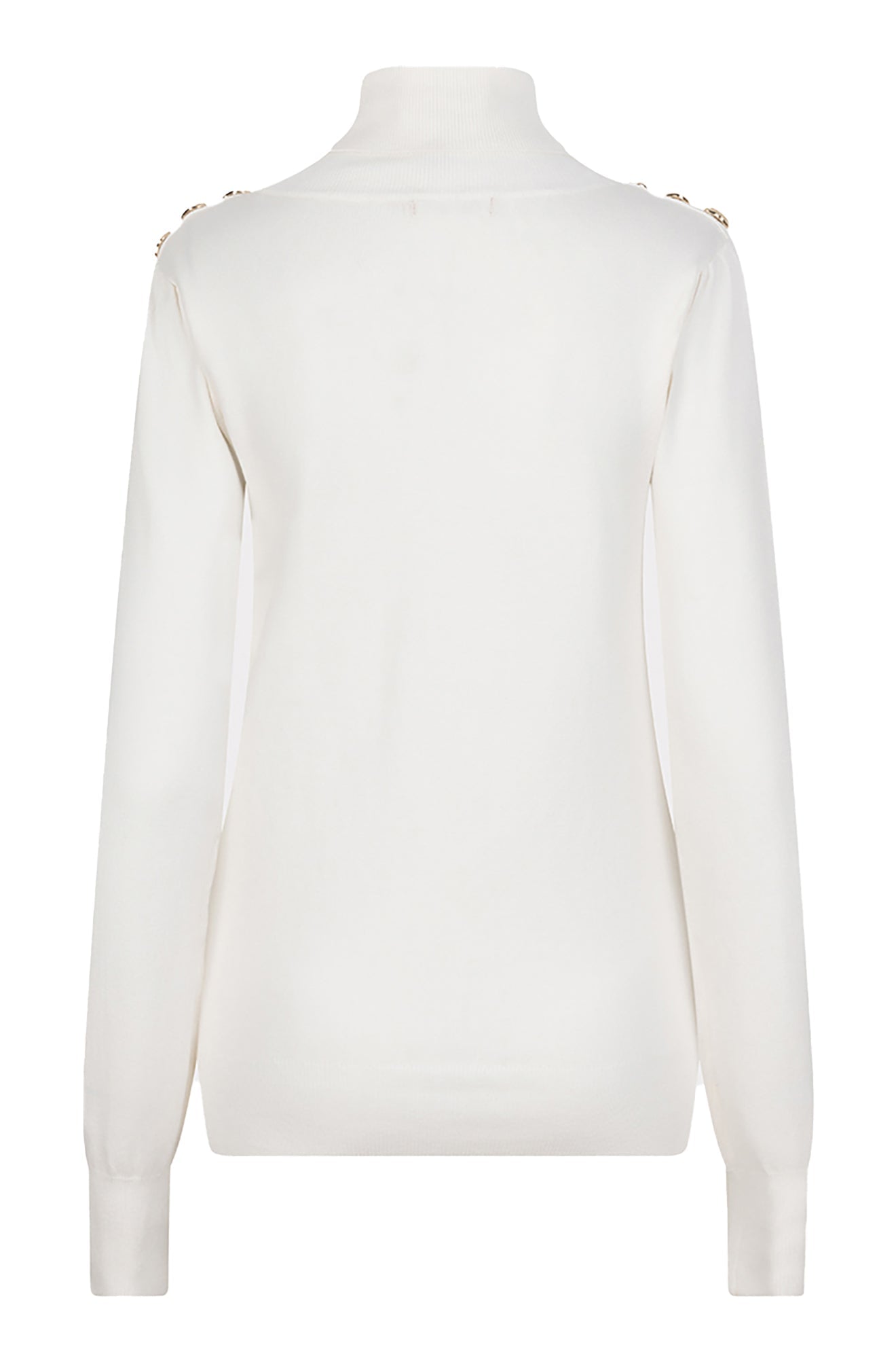 Chandail col roulé pour femme par Esqualo | F2507535 Blanc Cassé | Boutique Vvög, vêtements mode pour homme et femme