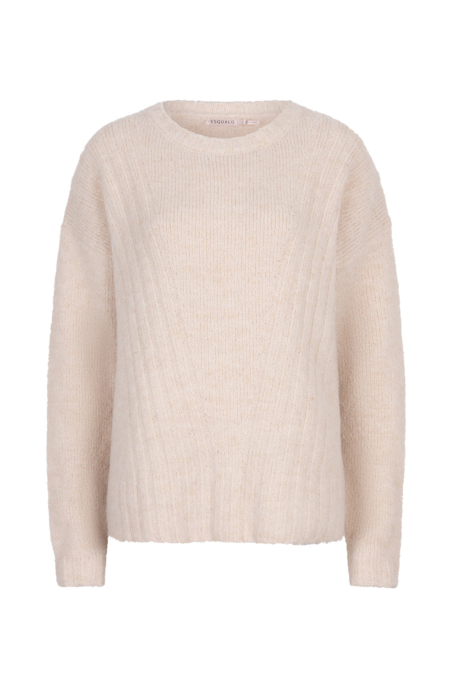 Tricot pour femme par Esqualo | F2518500 Sable Clair | Boutique Vvög, vêtements mode pour homme et femme