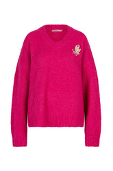 Tricot pour femme par Esqualo | F2518501 Framboise | Boutique Vvög, vêtements mode pour homme et femme