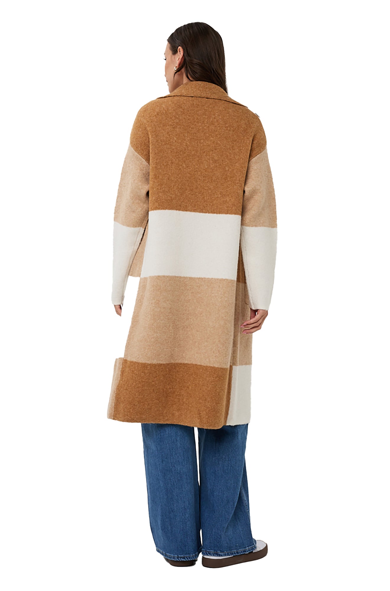 Pardessus extérieur pour femme par Esqualo | F2518507 Sable | Boutique Vvög, vêtements mode pour homme et femme