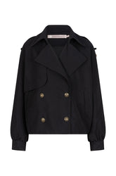 Coupe-vent mi-saison pour femme par Esqualo | F2537526 Noir | Boutique Vvög, vêtements mode pour homme et femme