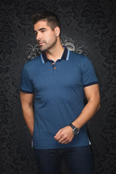 Polo pour homme par Au Noir | FAIRMONT Marine | Boutique Vvög, inventaire complet de la marque Au Noir