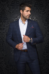 Blazer for men by Au Noir | FARRELL Navy | Boutique Vvög, complete inventory of the Au Noir brand