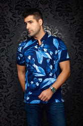 Polo pour homme par Au Noir | GLEN Marine | Boutique Vvög, inventaire complet de la marque Au Noir