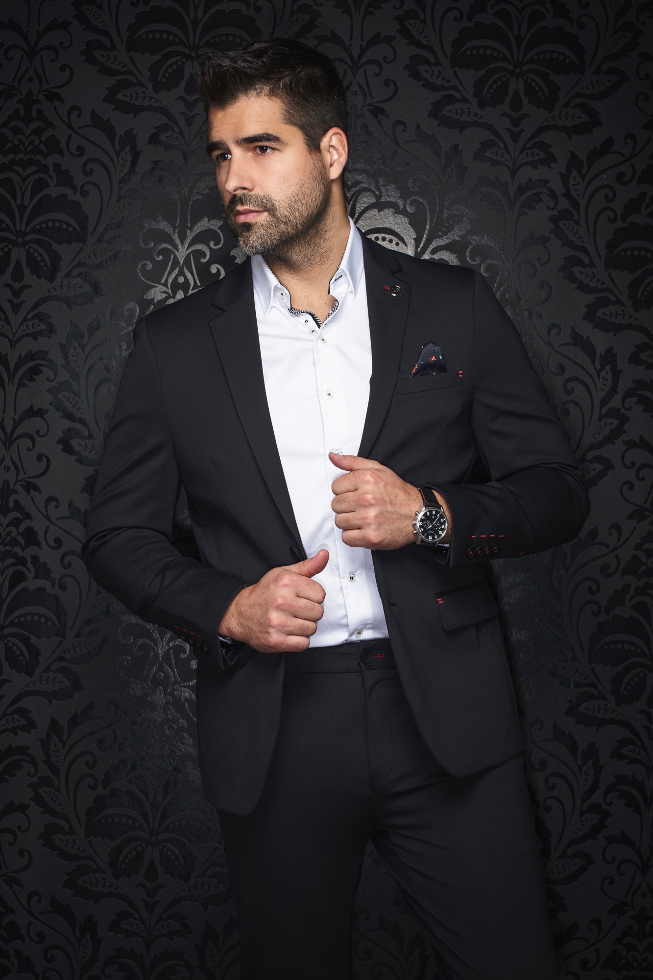 Veston pour homme par Au Noir | GT3 Noir | Boutique Vvög, inventaire complet de la marque Au Noir